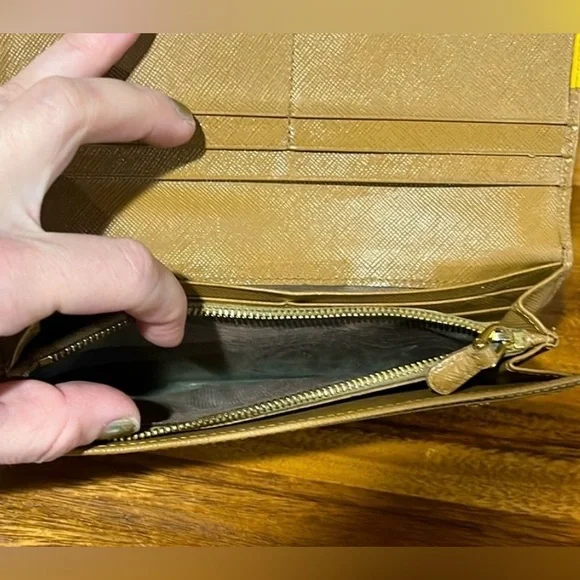 Prada Saffiano Leather Long Wallet - Picture 11 of 14